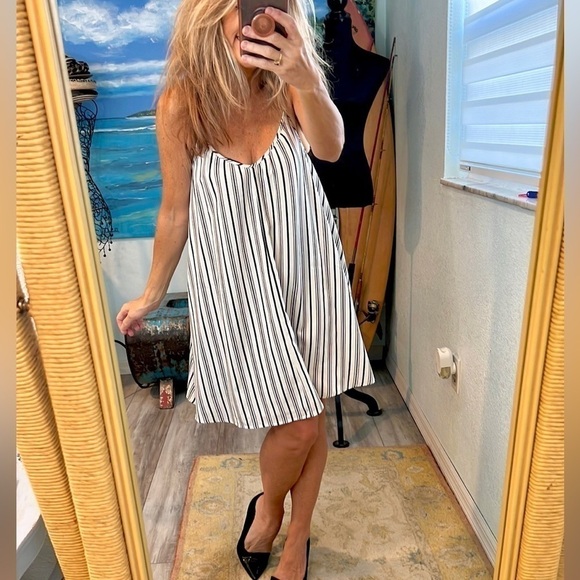 Saks Fifth Avenue,Incredible Quality, Trapeze Swing Dress, Heavier Lining,Size S - Picture 3 of 13